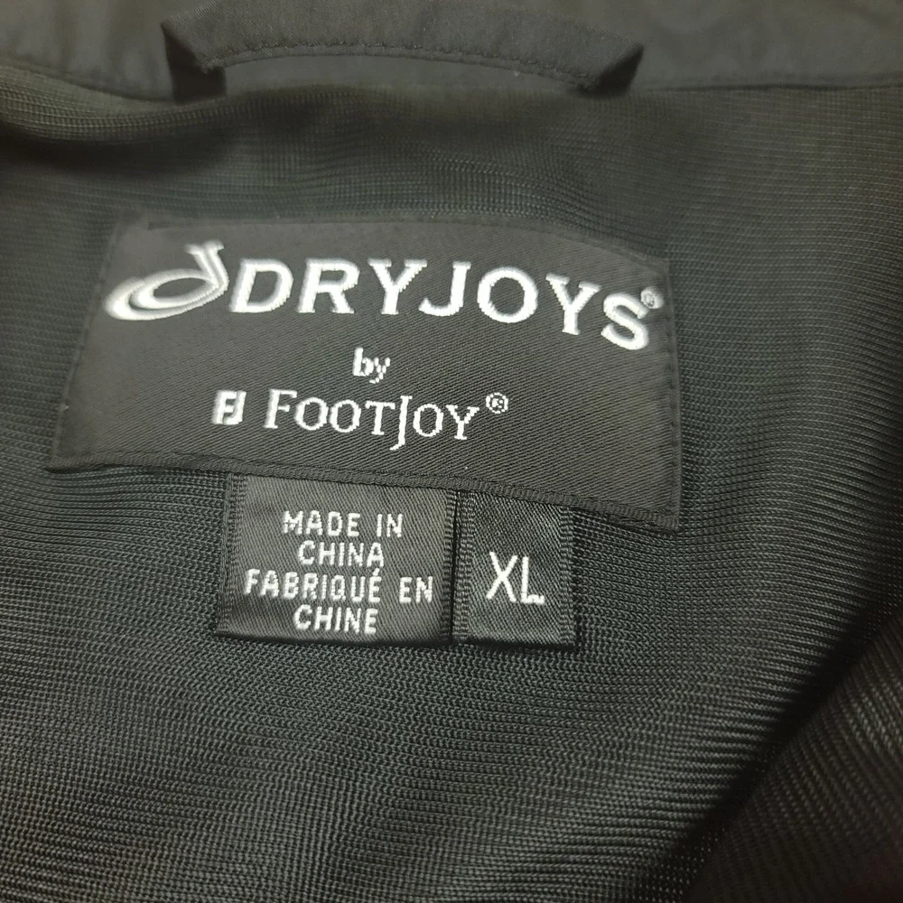 DryJoys‎ by FootJoy Red Pullover Golf Windbreaker Jacket Men's XL - ISSUE